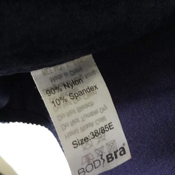 BodiBra Navy Lace Support & Shaping Bra - Picture 9 of 15